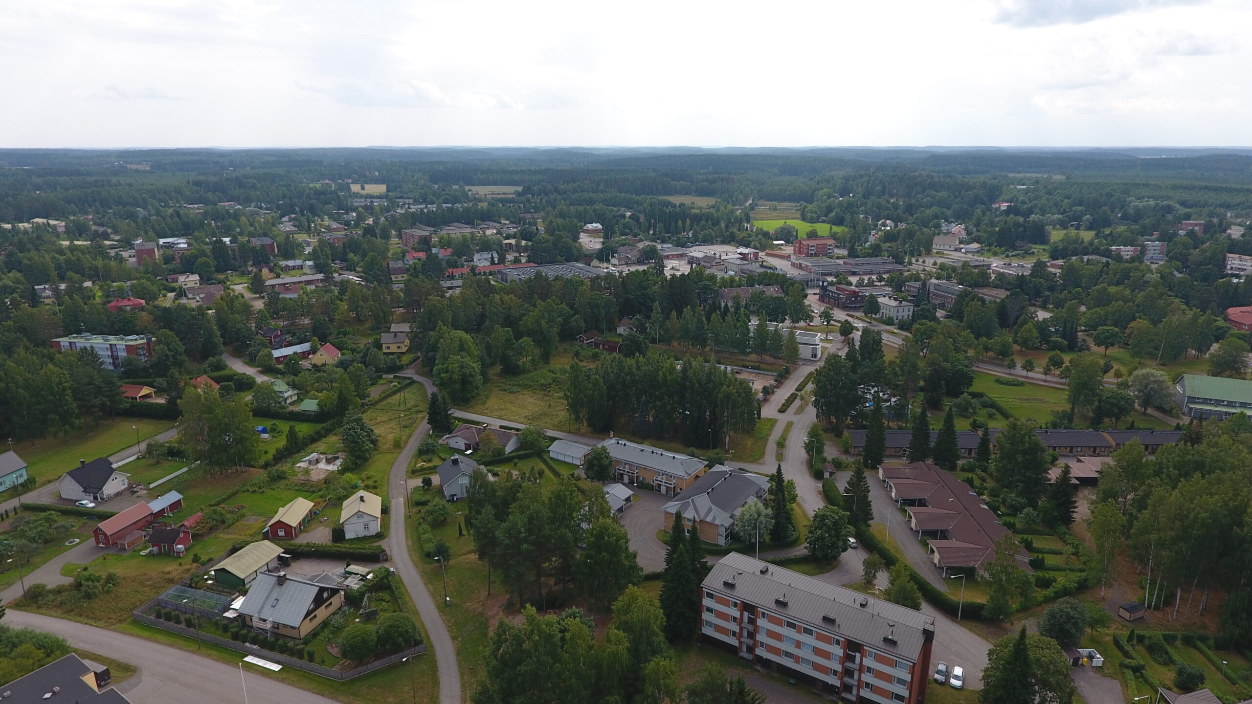 Ilmakuva Iitistä